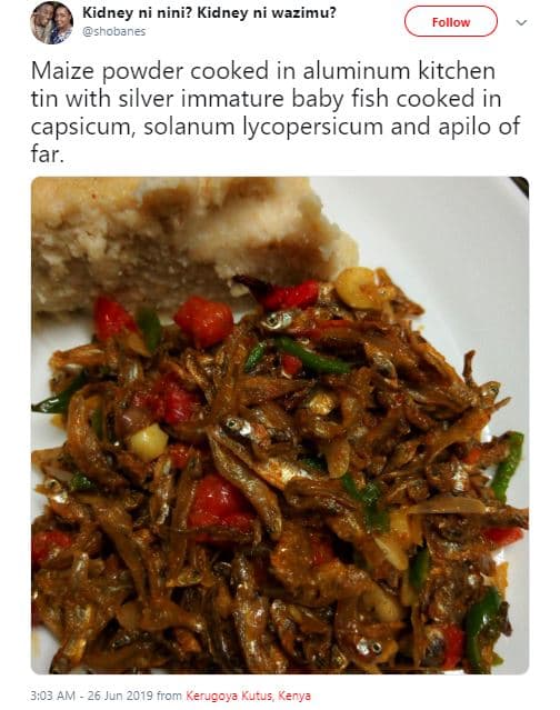 Kidney ni nini? kidney ni wazimu? shobanes follow maize powder cooked in aluminu