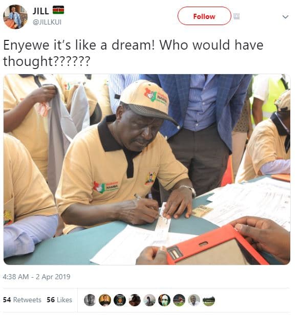 Jill jillkui follow enyewe it's like a dream! who would have thought?????? 4,38