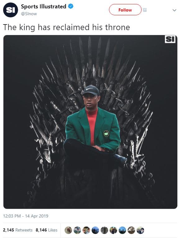 Sports illustrated s1 slnow follow the king has reclaimed his throne 12.03 pm 14