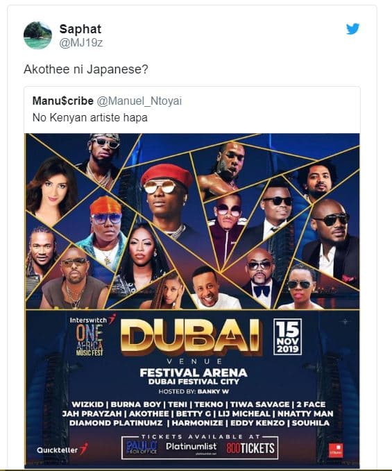 Saphat mj19z akothee ni japanese? manuscribe manuel_ntoyai no kenyan artiste hap