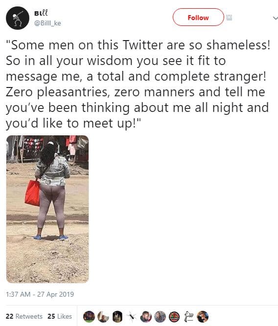 Bı billl_ke follow some men on this twitter are so shameless! so in all your wis