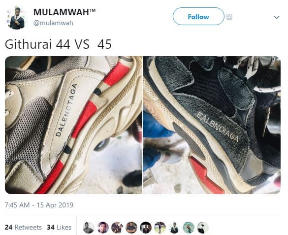 Mulamwah mulamwah follow githurai 44 vs 45 7,45 am 15 apr 24 retweets 34 likes 1