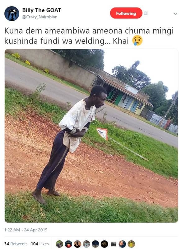 Billy the goat crazy _ nairobian following kuna dem ameambiwa ameona chuma mingi