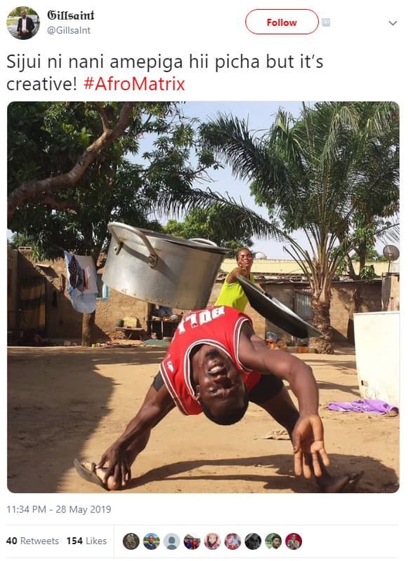 Gillsaint gillsalnt follow sijui ni nani amepiga hii picha but it's creative! af