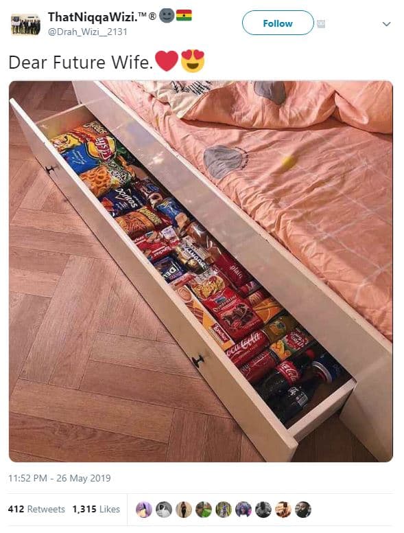 Thatniqqawizi. drah_wizi__2131 follow dear future wife 11.52 pm 26 may 412 retwe