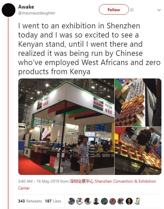 Awake maumauzdaughter follow went to an exhibition in shenzhen today and was so