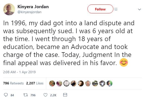 Kinyera jordan kinyerajordan follow in , my dad got into a land dispute and was