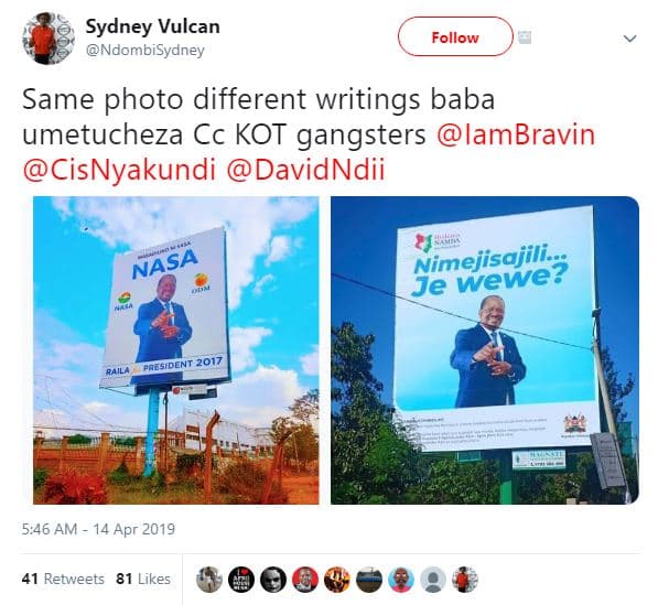Sydney vulcan ndombisydney follow same photo different writings baba umetucheza