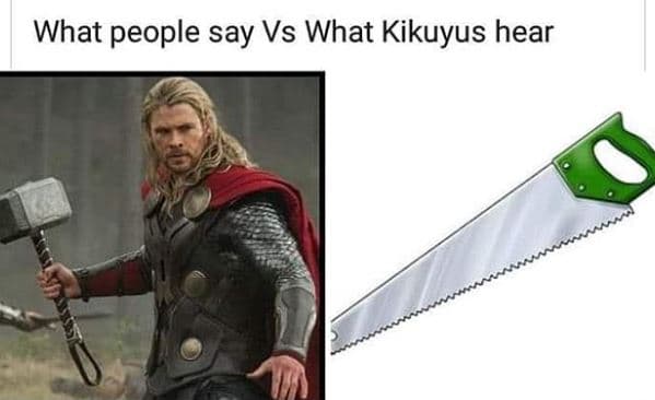 What people say vs what kikuyus hear