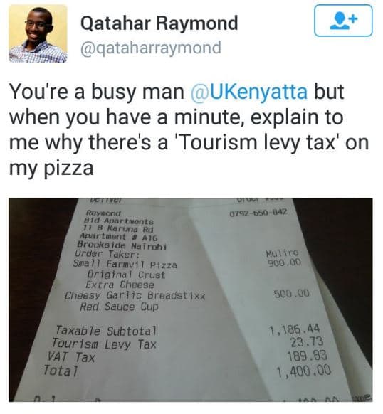 Qatahar raymond qataharraymond you're a busy man ukenyatta but when you have a m