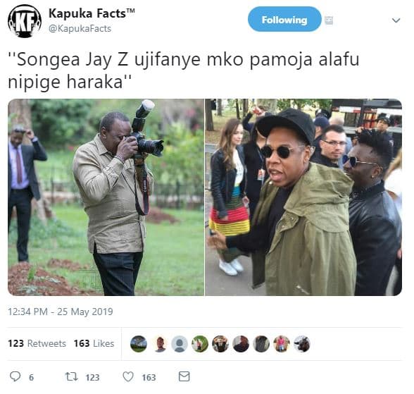Kapuka facts kapukafacts following songea jay z ujifanye mko pamoja alafu nipige