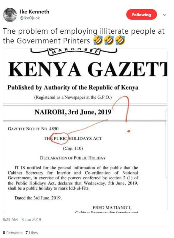 Ike kenneth ikeojuok following the problem of employing illiterate people at the