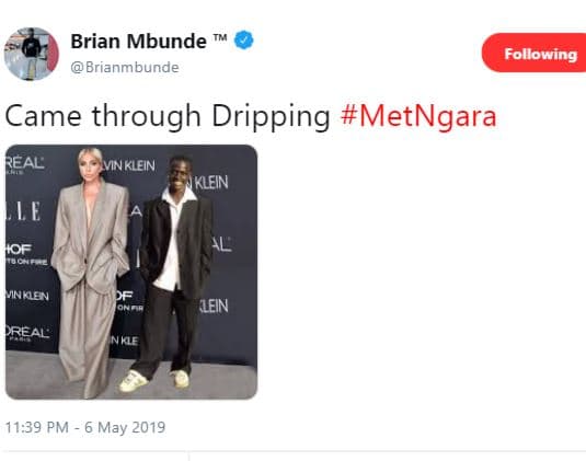 Brian mbunde brianmbunde following came through dripping metngara real vinklein