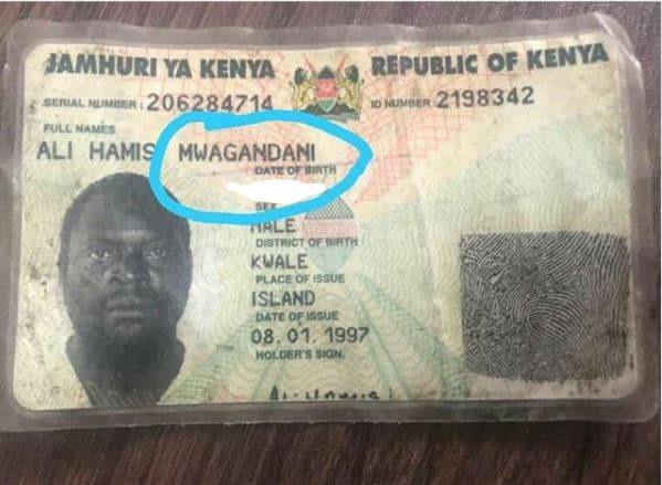 Jamhuri ya kenya slhll wudla fullmames ali hamis mwagandani datc0 republic of ke