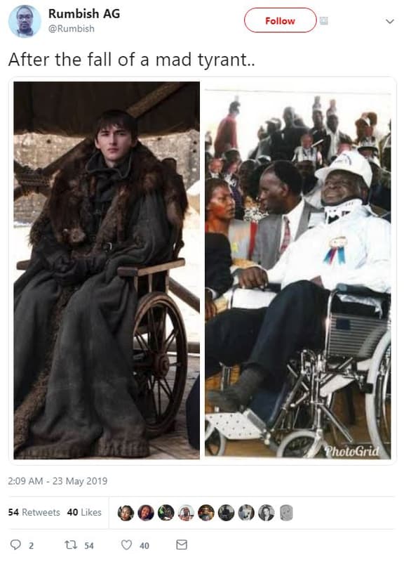 Rumbish ag rumbish follow after the fall of a mad tyrant.. hotogrid 2.09 am 23 m