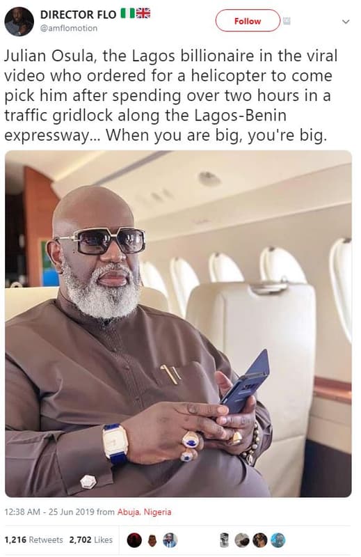 Director flo 6? amflomotion follow julian osula the lagos billionaire in the vir