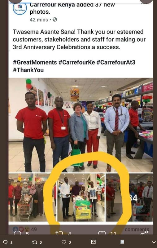 Carrerour kenya aaaea 3 new photos. 42 mins twasema asante sana! thank you our e
