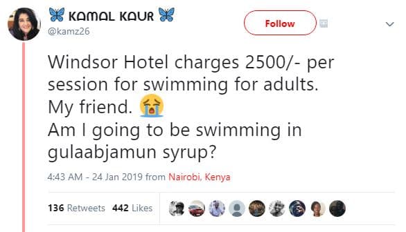 Komol kour kamz26 follow windsor hotel charges per session for swimming for adul