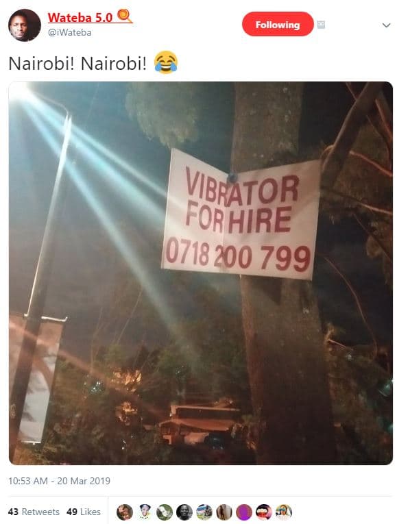 Wateba 5.0 iwateba following nairobi! nairobi! vibfator fori hire 200 799 10.53