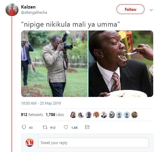 Kaizen allangathecha follow 'nipige nikikula mali ya umma 10.50 am _ 25 may 912