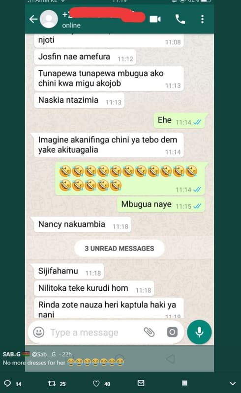 Online njoti 11.08 josfin nae amefura 11.12 tunapewa tunapewa mbugua ako chini k