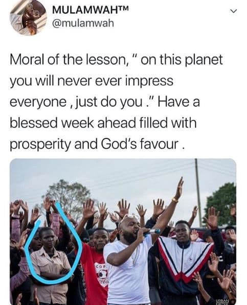 Mulamwahtm mulamwah moral of the lesson, on this planet you will never ever impr