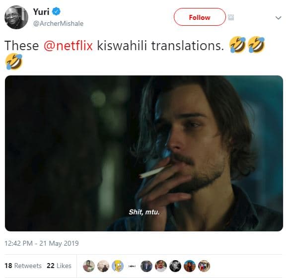 Yuri archermishale follow these netflix kiswahili translations. 34 shit, mtu. 12