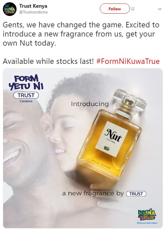 Trust kenya gua irustcondoms follow gents we have changed the game. excited to i