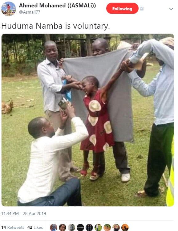 Ahmed mohamed asmali asmali77 following huduma namba is voluntary. 11.44 pm 28 a