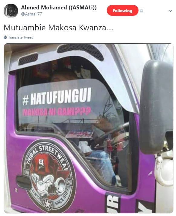 Ahmed mohamed asmali asmali77 following mutuambie makosa kwanza translate tweet