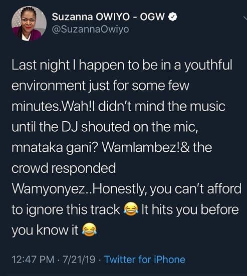 Suzanna owiyo ogw suzannaowiyo last night i happen to be in a youthful environme