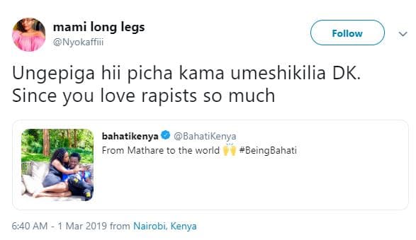 Mami long legs nyokaffii follow ungepiga hii picha kama umeshikilia dk since you
