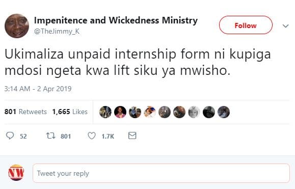 Impenitence and wickedness ministry thelimmy_k follow ukimaliza unpaid internshi