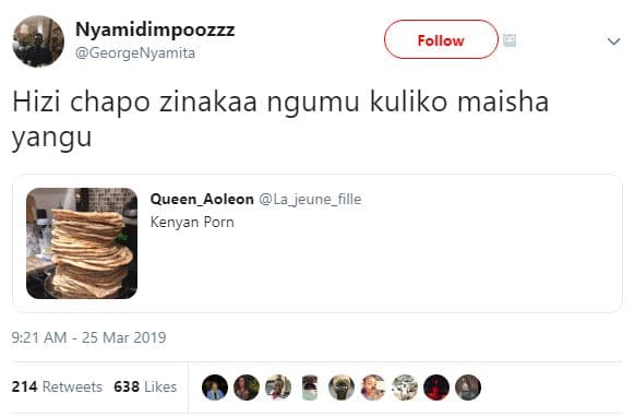 Nyamidimpoozzz georgenyamita follow hizi chapo zinakaa ngumu kuliko maisha yangu