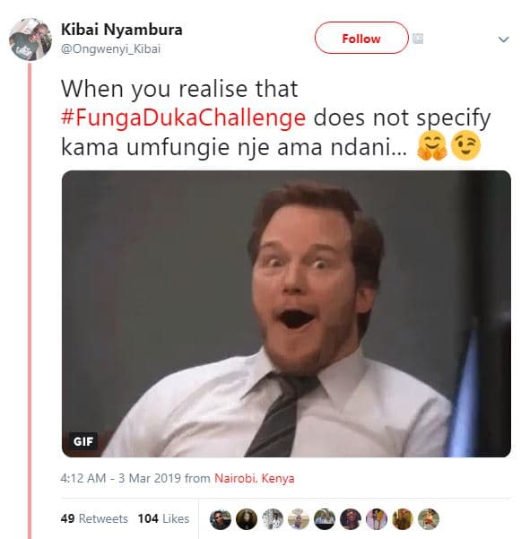 Kibai nyambura ongwenyi_kibai follow when you realise that fungadukachallenge do