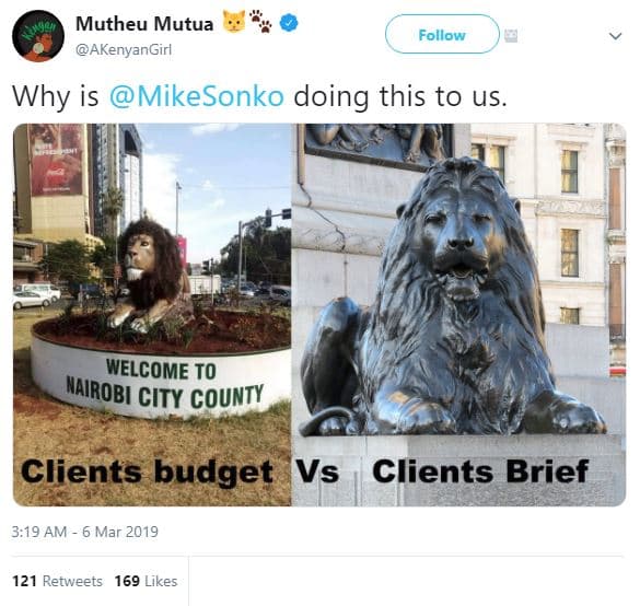 Mutheu mutua akenyangirl follow why is mikesonko doing this to us. welcome to na