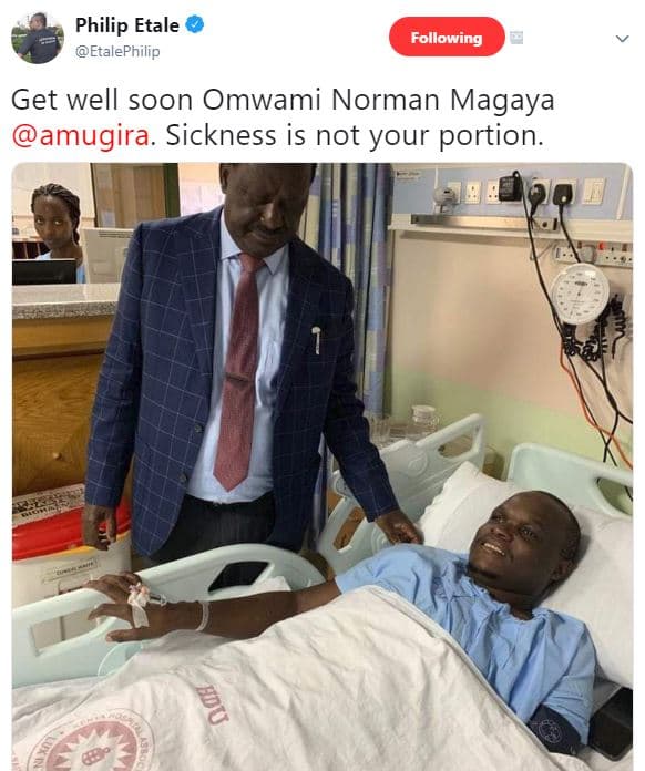 Philip etale etalephilip following get well soon omwami norman magaya amugira. s