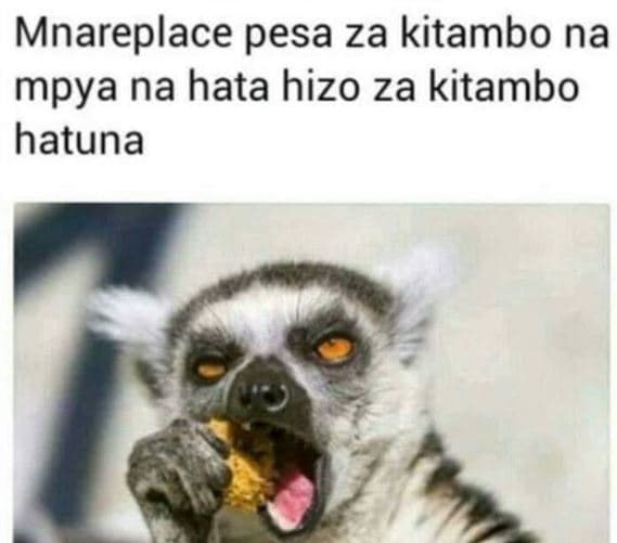 Mnareplace pesa za kitambo na mpya na hata hizo za kitambo hatuna