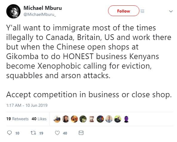 Michael mburu michaelmburu_ follow y'all want to immigrate most of the times ill