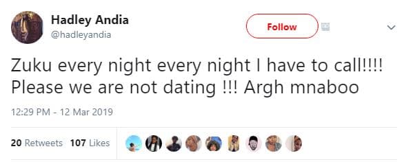 Hadley andia hadleyandia follow zuku every night every night have to calll! plea