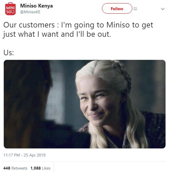 Miniso kenya mini sou minisoke follow our customers i'm going to miniso to get j