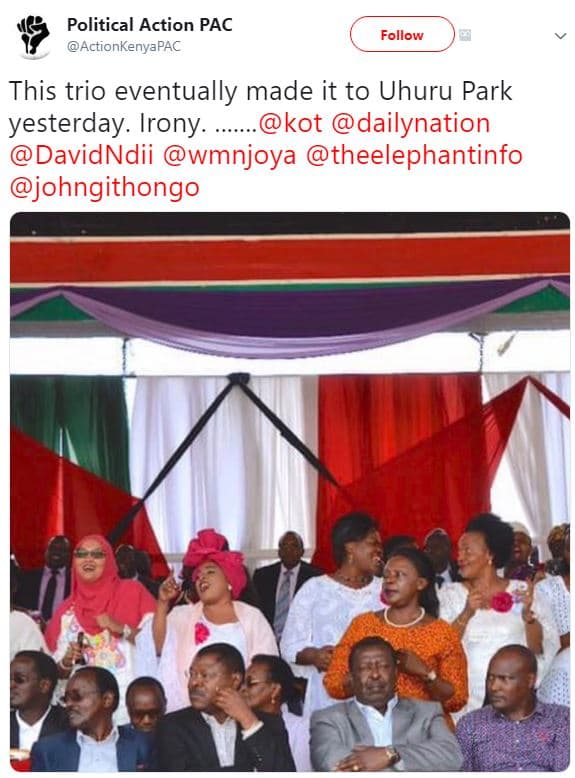Political action pac actionkenyapac follow this trio eventually made it to uhuru