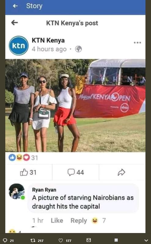 Ktn kenya's post ktn kenya ktn 4 hours ago n eat kenyaopen 31 02 31 044 ryan rya