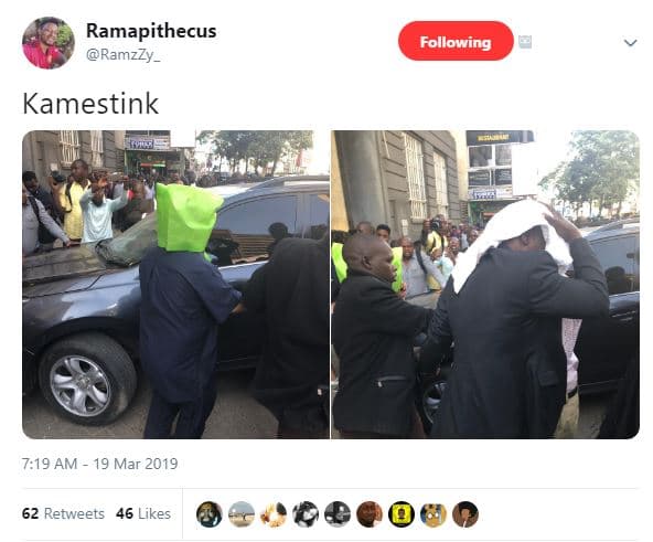 Ramapithecus ramzzy _ following kamestink 7,19 am 19 mar 62 retweets 46 likes