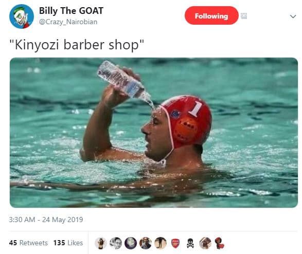 Billy the goat crazy_nairobian following 'kinyozi barber shop 3.30 am 24 may 45