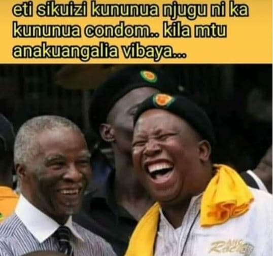 Etisikuizi kununua njuguni ka kunuua condom kila mtu anakuangalia vibayao 2i2