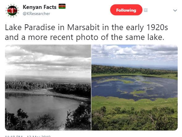Kenyan facts kresearcher following lake paradise in marsabit in the early 1920s