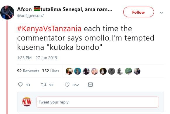 Afcon tutalima senegal, ama nam . arif_genson7 follow kenyavstanzania each time