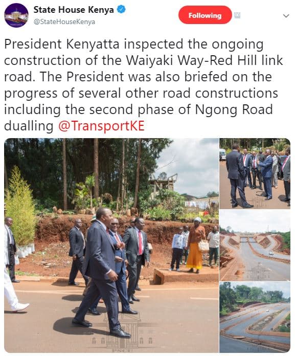 State house kenya statehousekenya following president kenyatta inspected the ong