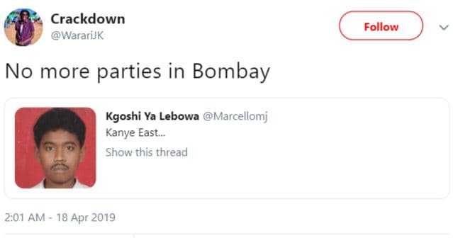 Crackdown wararik follow no more parties in bombay kgoshi ya lebowa marcellomj k